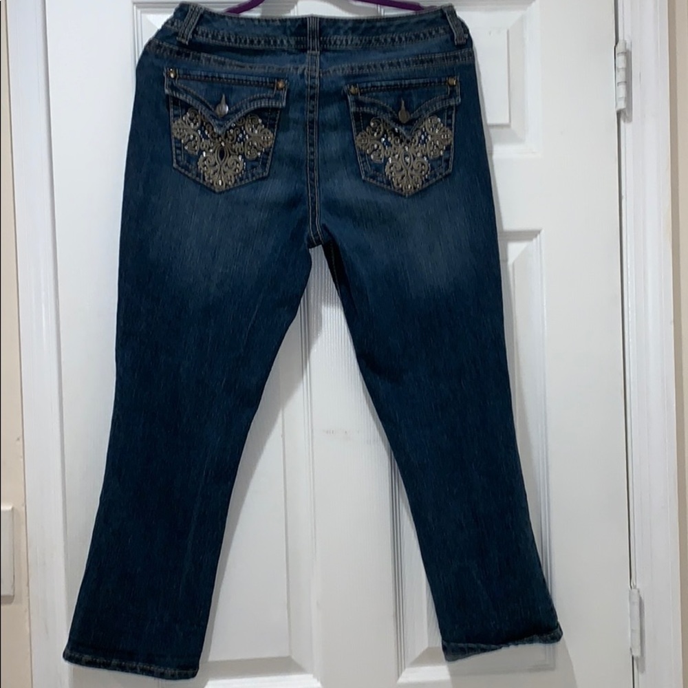 EUC Nine West Cropped Jeans Size 8
